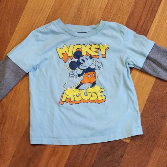Disney Jumping Beans Mickey Mouse Jersey Size 5T - Picture 8 of 15